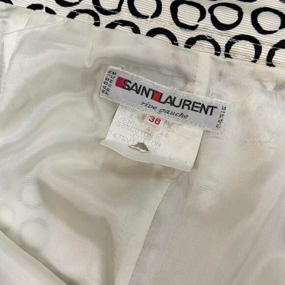 80s Saint Laurent Matching Suit Set - Picture 8 of 8